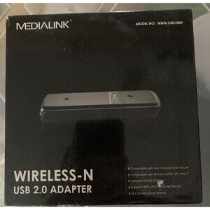 Medialink MWN-USB150N Wireless N USB Adapter 150Mbps WiFi USB 2.0